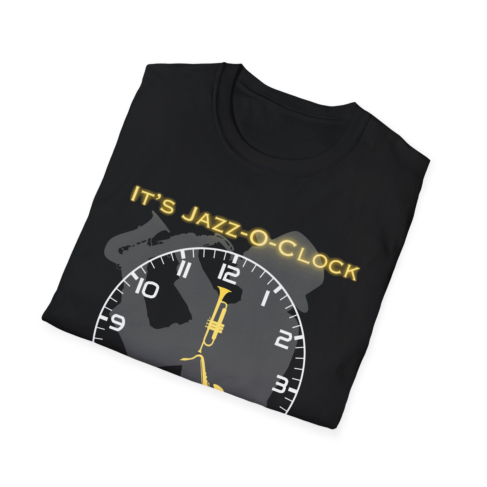 "It's Jazz-O-Clock Somewhere!" T-shirt - Image 4