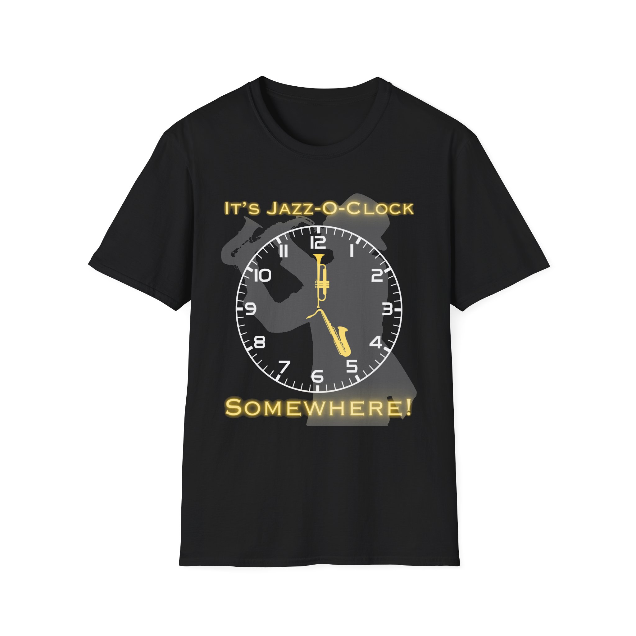 "It's Jazz-O-Clock Somewhere!" T-shirt